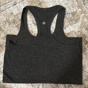 Lululemon dark grey racerback tank long